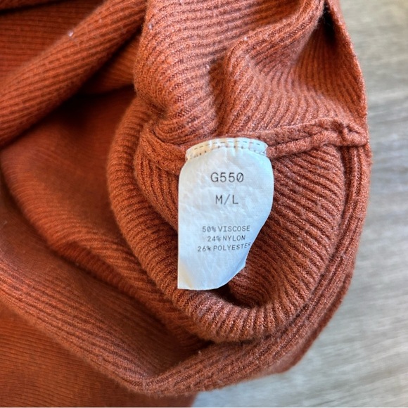 Kerisma Francesca Sweater in Ecru Blush Clay Color Structured Cozy Size M/L - Picture 5 of 6